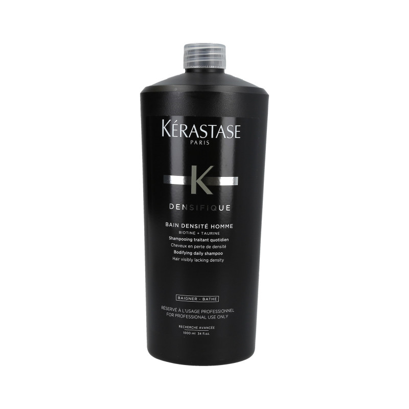 KERASTASE DENSIFIQUE Bain Densite Homme Banho espessante capilar 1000ml