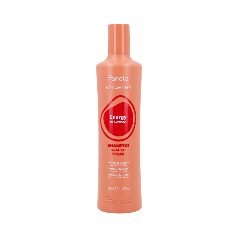 FANOLA VITAMINS ENERGY Shampoo energizante contra queda de cabelo 350ml