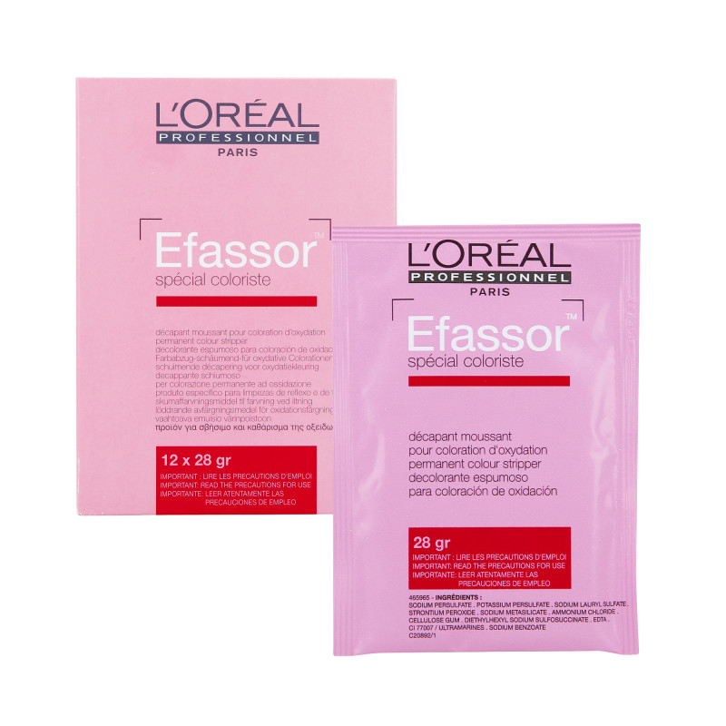 L'OREAL PROFESSIONNEL EFASSOR Fényesítő tasakban 12x28g