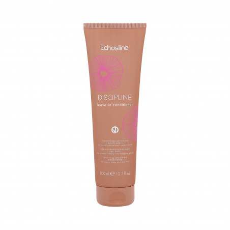 ECHOSLINE DISCIPLINE ANTI-FRIZZ LEAVE-IN Wegańska dyscyplinująca odżywka przeciwdziałająca puszeniu włosów 300ml ECHOSLINE DISCIPLINE ANTI-FRIZZ LEAVE-IN Wegańska dyscyplinująca odżywka przeciwdziałająca puszeniu włosów 300ml
