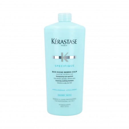 KÉRASTASE SPECIFIQUE BAIN RICH DERMO CALM Kojąca kąpiel do włosów 1000ml - 1 KÉRASTASE SPECIFIQUE BAIN RICH DERMO CALM Kojąca kąpiel do włosów 1000ml - 1