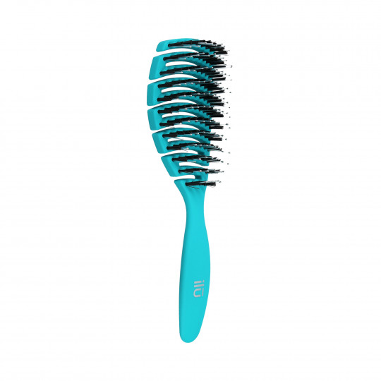 ilū My Happy Color Brosse A Cheveux Démêlante Ventilée, Turquoise