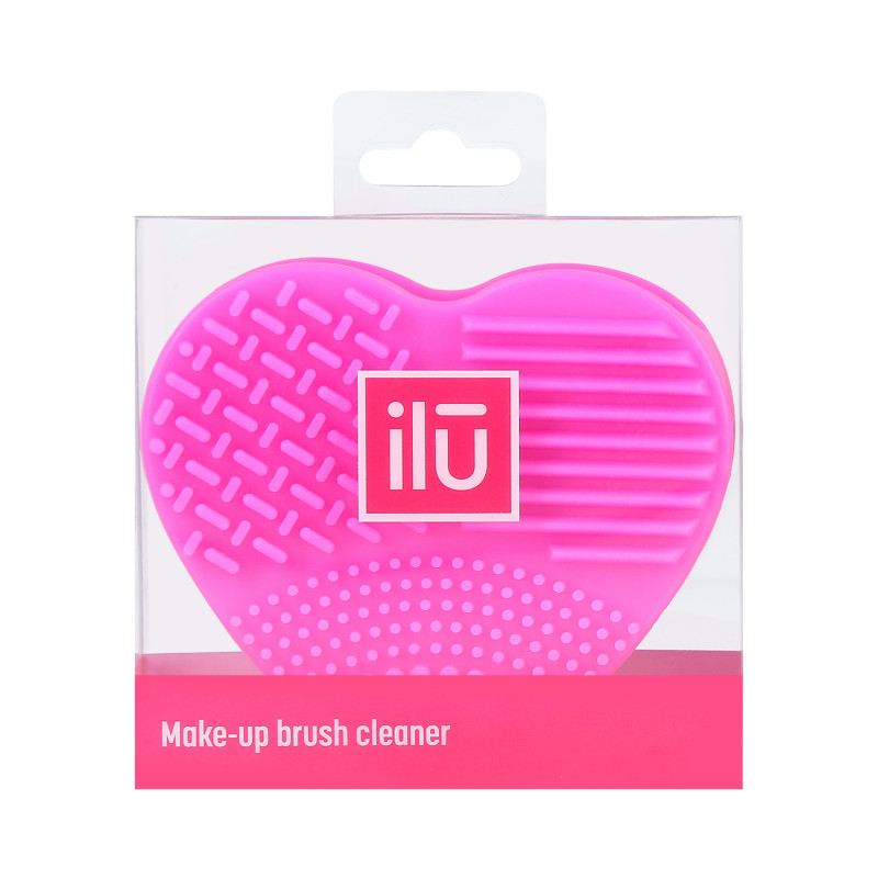 ilū Makeup Brush Cleaner, Hot Pink