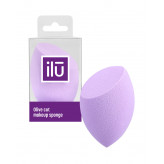 ilū Olive Cut Makeup Sponge, Purple