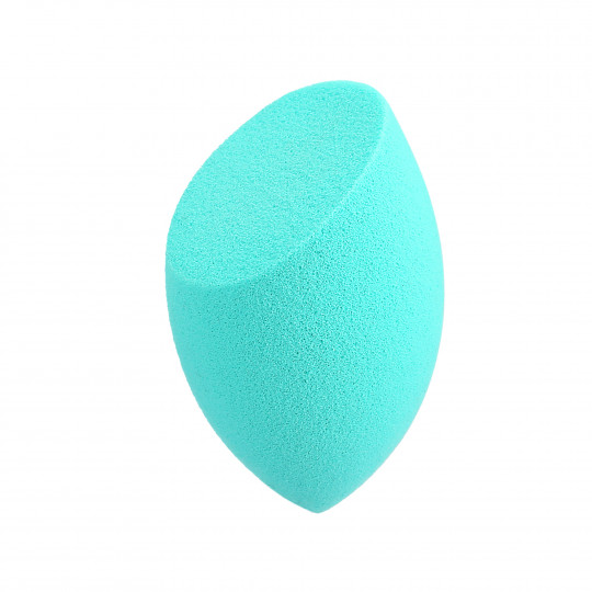 ilū Olive Cut Makeup Sponge, Turquoise