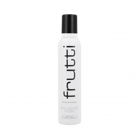 FRUTTI PROFESSIONAL HYALURONIC MOUSSE Pianka do włosów Extra Strong 250ml FRUTTI PROFESSIONAL HYALURONIC MOUSSE Pianka do włosów Extra Strong 250ml