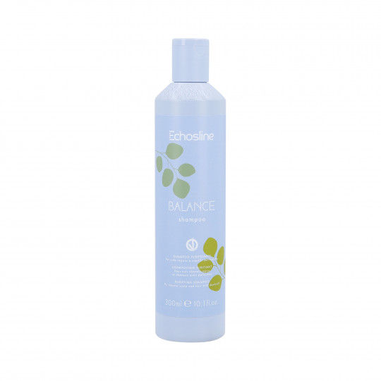 ECHOSLINE BALANCE PURIFICANTE Shampoo de limpeza vegano para cabelos com caspa 300ml