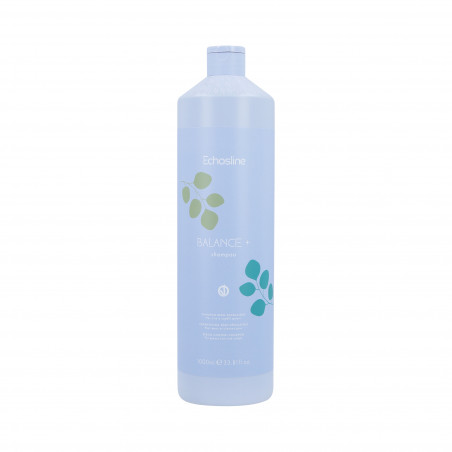 ECHOSLINE BALANCE PLUS Wegański równoważący szampon do tłustej skóry głowy 1000ml - 1 ECHOSLINE BALANCE PLUS Wegański równoważący szampon do tłustej skóry głowy 1000ml - 1