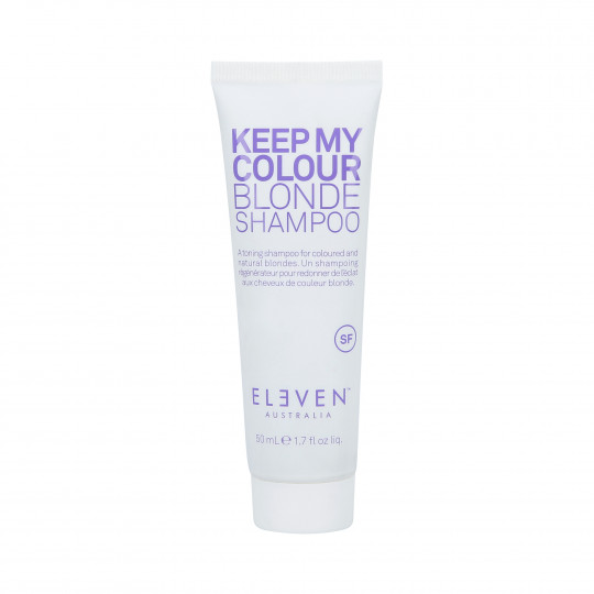 ELEVEN AUSTRALIA KEEP MY COLOR BLONDE Purple shampoo for blonde hair 50ml