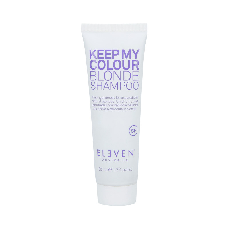 ELEVEN AUSTRALIA KEEP MY COLOR BLONDE Purple shampoo for blonde hair 50ml