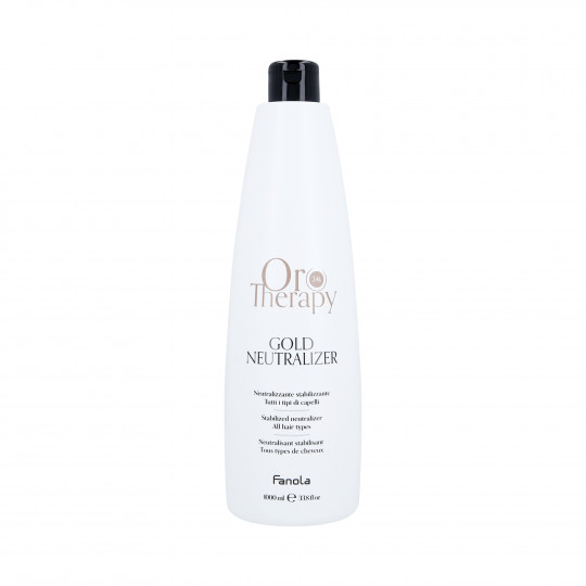 FANOLA ORO THERAPY UUSI 24k Hiusten neutralointiaine 1000ml