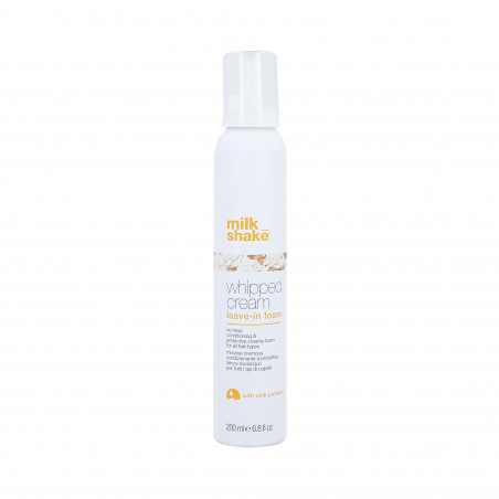 MILK SHAKE CREMA MONTATA LEAVE-IN Schiuma per tutti i tipi di capelli, senza risciacquo 200ml MILK SHAKE CREMA MONTATA LEAVE-IN Schiuma per tutti i tipi di capelli, senza risciacquo 200ml