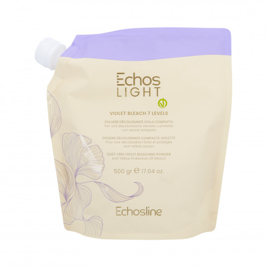ECHOSLINE ECHOS LIGHT VIOLET BLEACH&LEVELS Dust-free purple hair lightening powder 500g