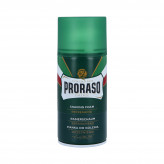 PRORASO GREEN LINE SHAVING Espuma de barbear com eucalipto e mentol 300ml