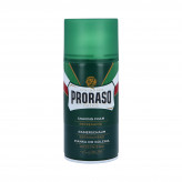 PRORASO GREEN LINE SHAVING Rasierschaum mit Eukalyptus und Menthol 300 ml