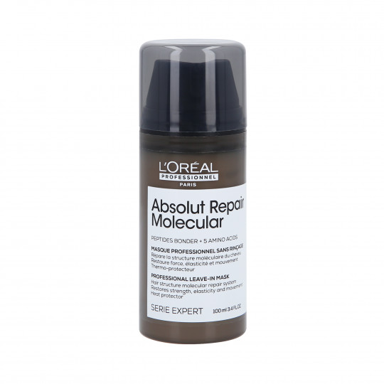 L'OREAL PROFESSIONNEL ABSOLUT REPAIR MOLECULAR No-rinse mask strengthening hair structure 100ml