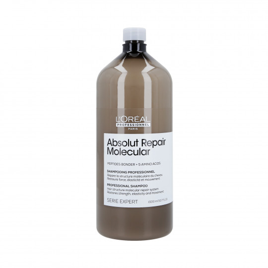 L'OREAL PROFESSIONNEL ABSOLUT REPAIR MOLECULAR Shampoing fortifiant cheveux abîmés 1500 ml