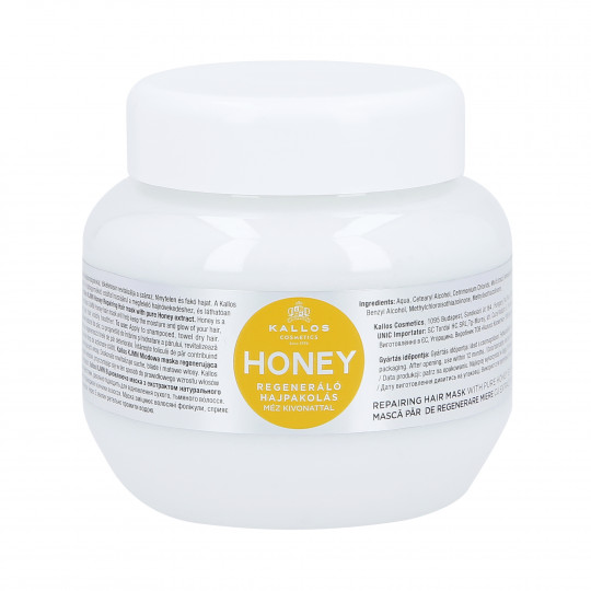 KALLOS KJMN Honey Masque régénérant au miel 275ml