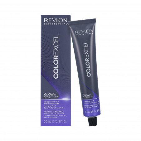 REVLON PROFESSIONAL TINTE COLOR EXCEL GLOWING Półtrwała farba do włosów 70ml REVLON PROFESSIONAL TINTE COLOR EXCEL GLOWING Półtrwała farba do włosów 70ml