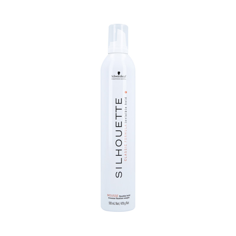 SILHOUETTE FLEXIBLE MOUSSE (WHITE) 500ML