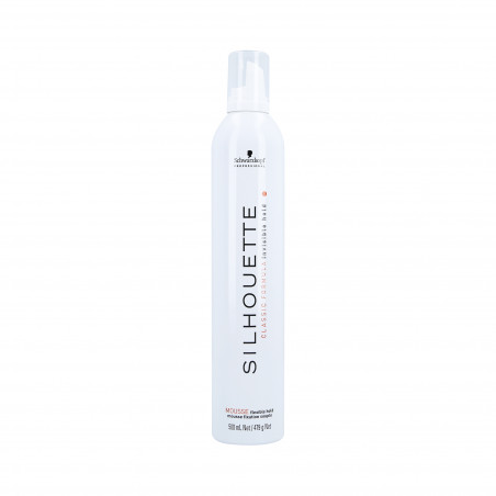 SILHOUETTE FLEXIBLE MOUSSE (WHITE) 500ML