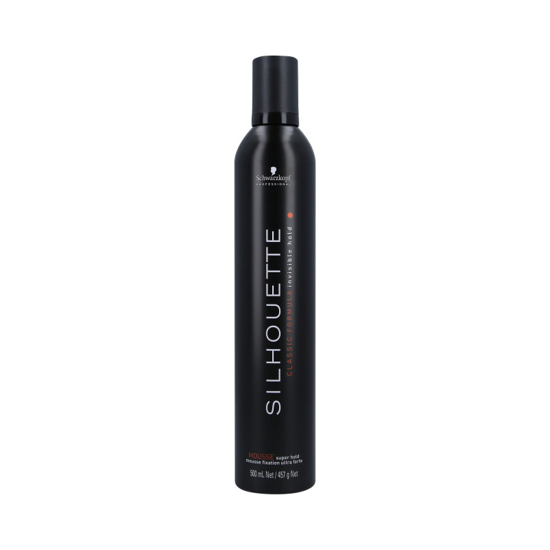 SCHWARZKOPF PROFESSIONAL SILHOUETTE Super Strong Hold Mousse Mousse de cabelo forte 500ml