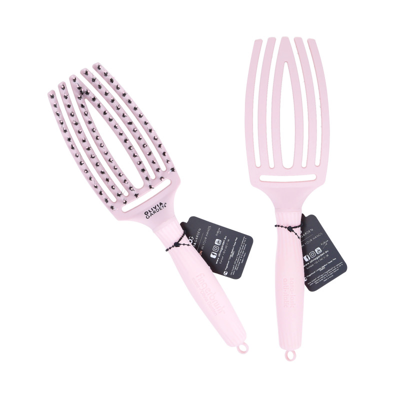 OLIVIA GARDEN FINGERBRUSH Четка за коса Pastel Pink