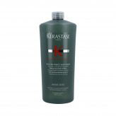 KÉRASTASE GENESIS HOMME BAIN DE FORCE QUOTIDIEN Bain nettoyant et fortifiant pour cheveux clairsemés 1000ml