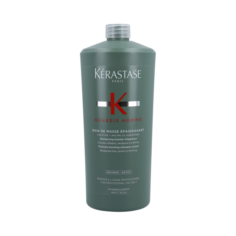 KÉRASTASE GENESIS HOMME BAIN DE MASSE Bagno ispessente, prevenendo la caduta dei capelli 1000ml