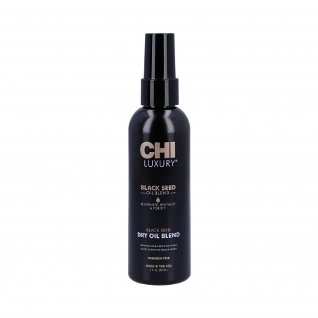 CHI LUXURY BLACK SEED OIL Olio per la cura dei capelli secchi con cumino nero 89 ml