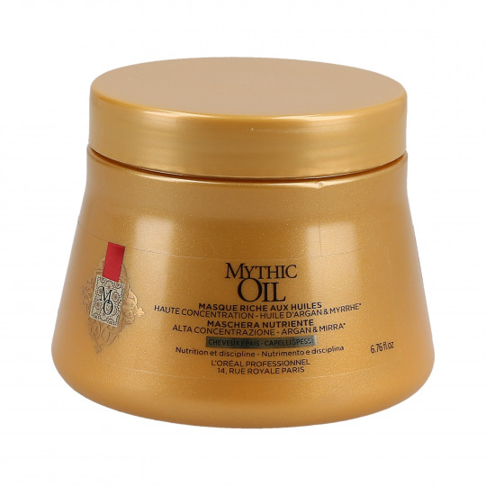 L'OREAL PROFESSIONNEL MYTHIC OIL Thick Disciplining máscara para cabelos grossos 200ml