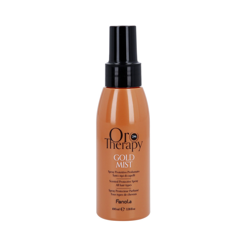 FANOLA ORO THERAPY GOLD Hajustettu suojaava hiussumu 100 ml