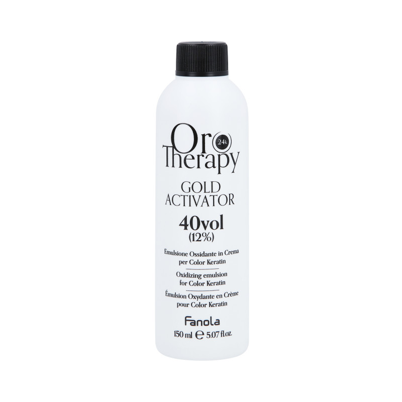 FANOLA ORO THERAPY GOLD ACTIVATOR 40 VOL Activator 12% 150ml