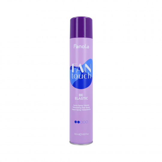 FANOLA FAN TOUCH BE ELASTIC laca para aumentar o volume do cabelo 500ml