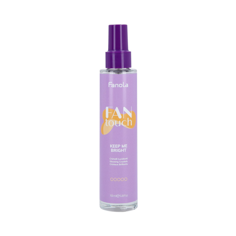 FANOLA FAN TOUCH KEEP ME BRIGHT Hair shine crystals 100ml