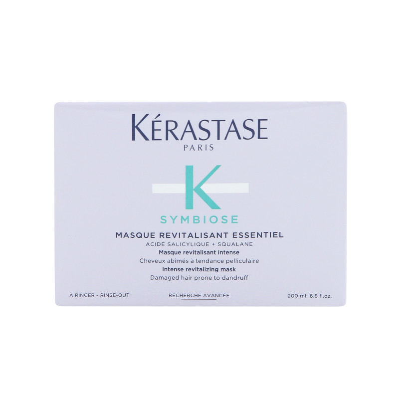 KÉRASTASE SYMBIOSE MASQUE REVITALISANT ESSENTIAL Máscara revitalizante para cabelos com tendência a caspa 200ml