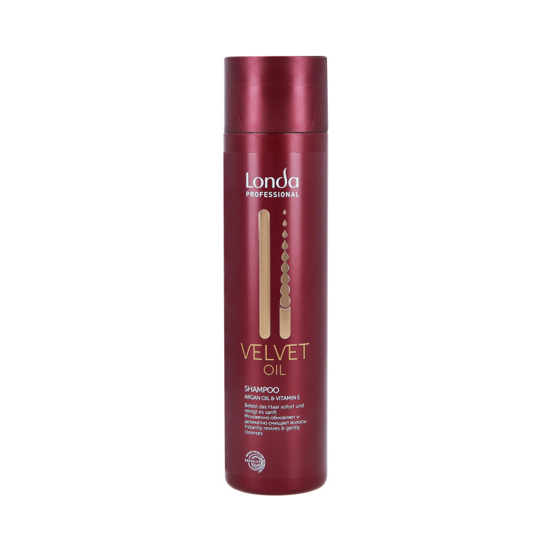 LONDA Velvet Oil Tápláló sampon argánolajjal 250ml