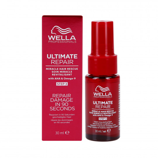 WELLA PROFESSIONALS ULTIMATE REPAIR MIRACLE HAIR RESCUE Ochranné opravujúce a vyhladzujúce sérum 30ml