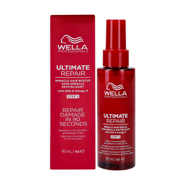 WELLA PROFESSIONALS ULTIMATE REPAIR MIRACLE HAIR RESCUE Soro protetor, reparador e suavizante 95ml