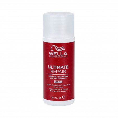 WELLA PROFESSIONALS ULTIMATE REPAIR Shampoing réparateur détoxifiant pour cheveux 50 ml