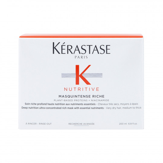 KÉRASTASE NUTRITIVE MASQUINTENSE RICHE Enriched nourishing mask for very dry, normal and thick hair 200ml