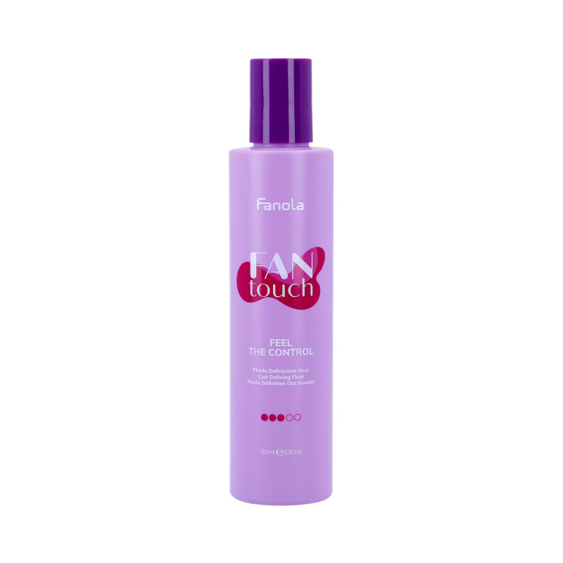 FANOLA FAN TOUCH FEEL THE CONTROL Curl defining fluid 200ml