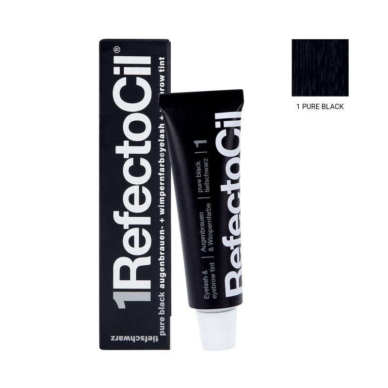 REFECTOCIL Henna für Augenbrauen und Wimpern 1 Schwarz 15 ml