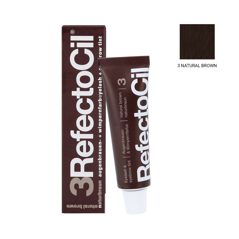 REFECTOCIL Henna para sobrancelhas e cílios 3 Marrom 15ml