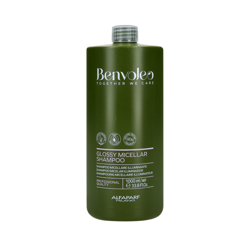 ALFAPARF MILANO BENVOLEO GLOSSY MICELLAR SHAMPOO Šampón na micelárny lesk 1000 ml