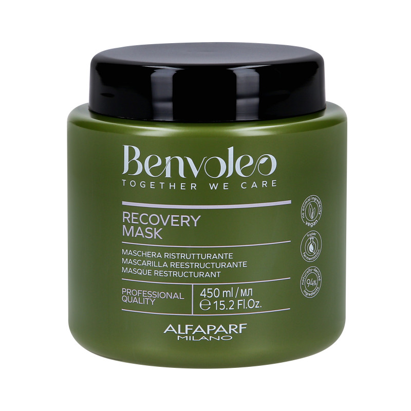 ALFAPARF MILANO BENVOLEO RECOVERY Intensively regenerating mask for damaged hair 450ml