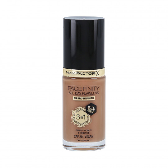 MAX FACTOR FACEFINITY ALL DAY FLOWLESS 3in1 30H näokreem SPF20 C85 CARAMEL 30ml