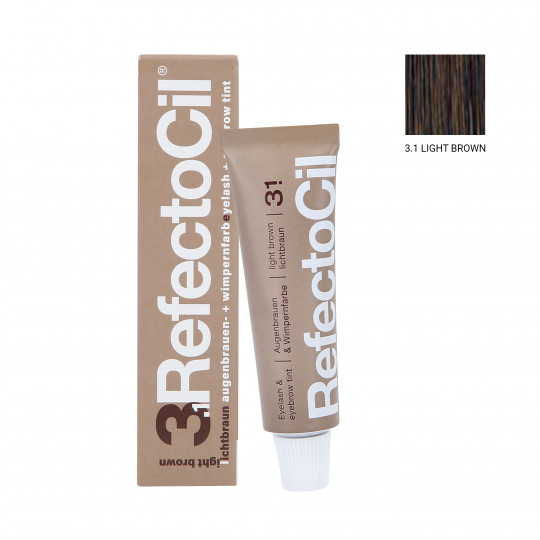 REFECTOCIL Henna do brwi i rzęs 3,1 Jasny brąz 15ml