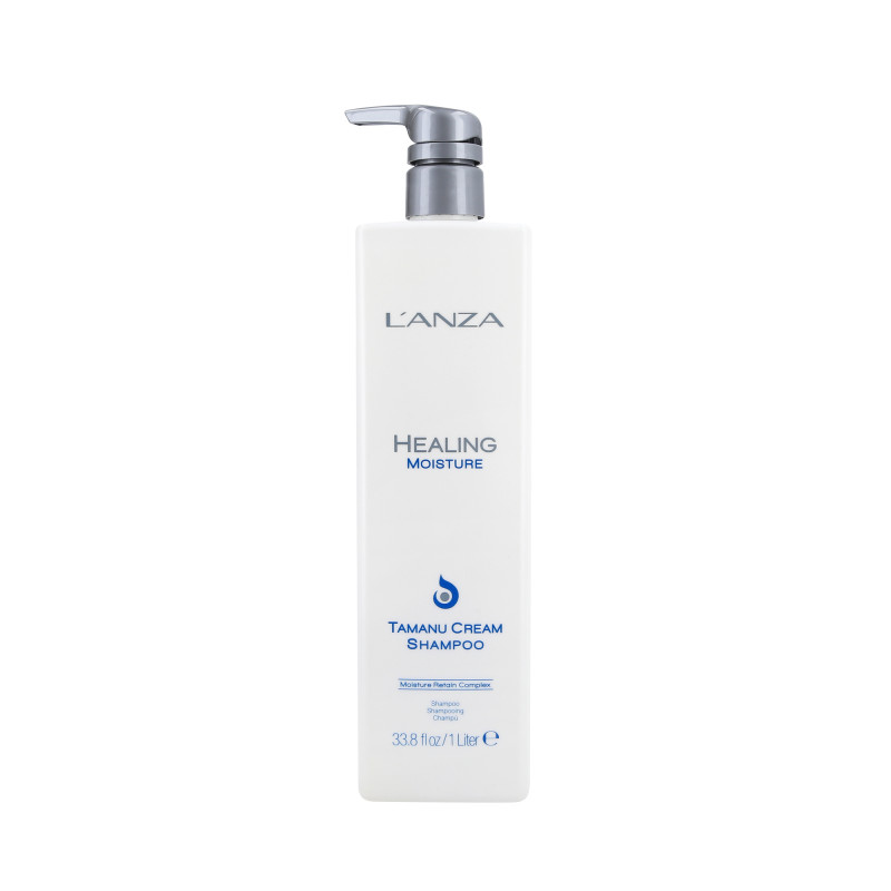 L'ANZA HEALING TAMANU Champô hidratante cremoso para cabelos 1000ml