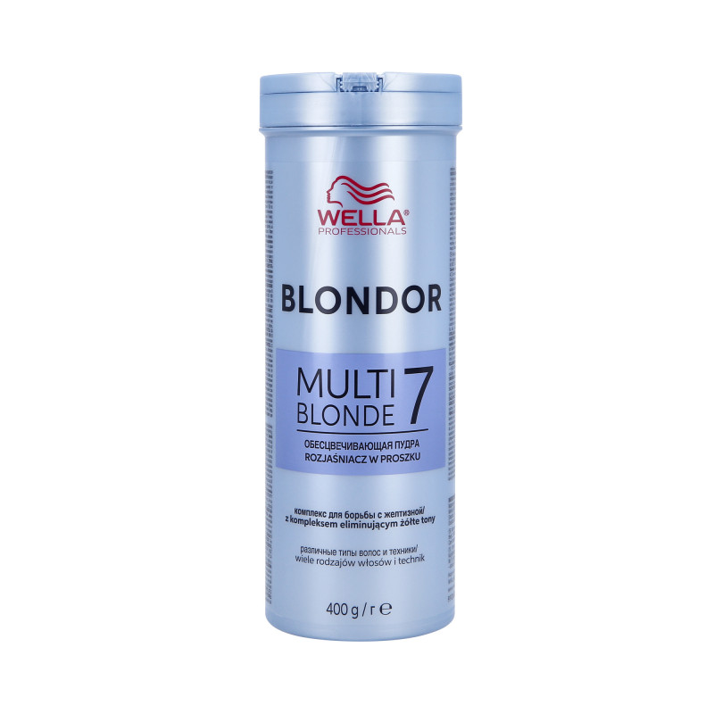 WELLA PROFESSIONALS BLONDOR MULTI BLONDE 7 POWDER Aufhellungspulver bis zu 7 Stufen, 400 g